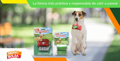 bolsa para desechos de mascota servibolsa mascota