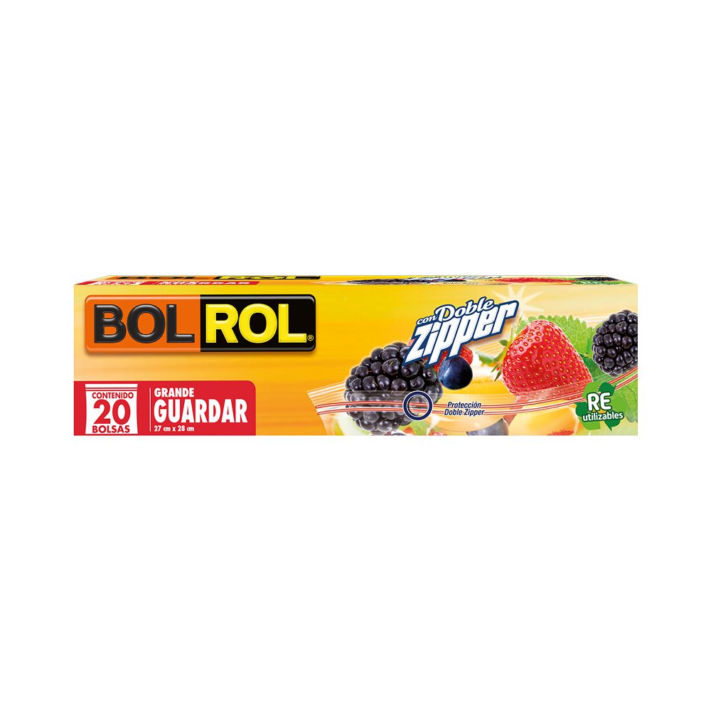 Bol Rol Zipper-Grande Guardar