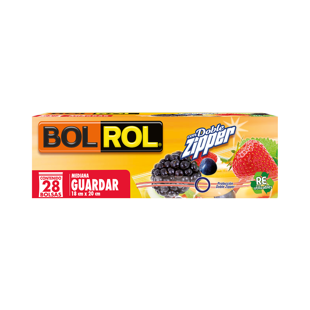 Bol Rol Zipper-Mediana Guardar