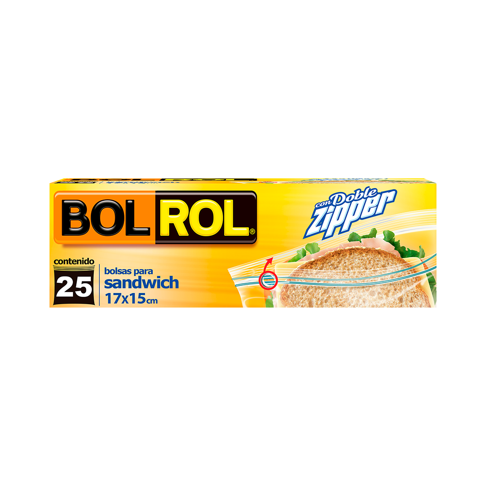 Bol Rol Zipper-Sándwich