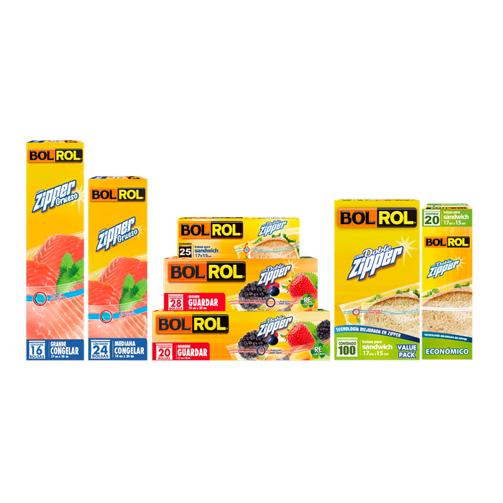 Bol Rol Zipper-familia