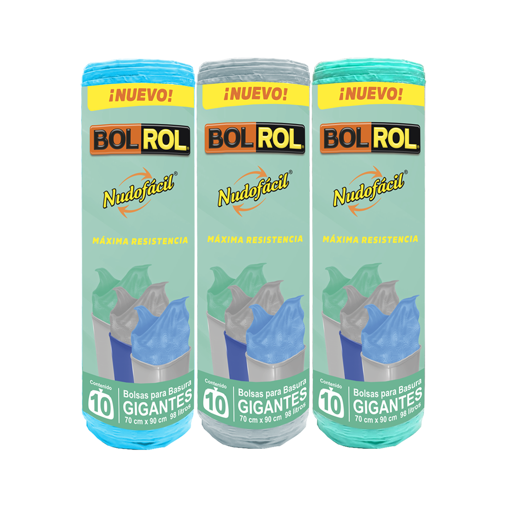 Bol rol basura familia-gigantes